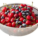 Escurridor Aceite Papas Patacones Colador Metal Galvanizado Disponible