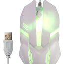 Mouse Y Teclado Gamer Rgb Aoas M-400 Blanco
