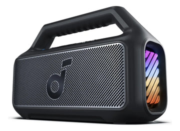 Bocina Bluetooth Soundcore Boom 2 80W con Subwoofer BassUp 2 24H Reproducción IPX7 Flotante Party Speaker Inalámbrico Negro