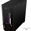 Chasis Gamer E-atx Jyr Jx124 Apolo Negro X5 Fan Argb