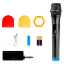 Micrófono Inalámbrico Profesional Pantalla Led Wg-11 Negro