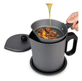 Coladores Contenedor De Grasa De Tocino Con Filtro