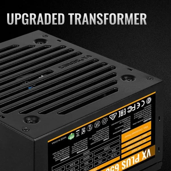 Fuente De Poder Para Pc Aerocool Vx650 Plus 650w Negro