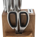 Cuisinart Juego De Cuchillos 7 Pzs En Bloque De Madera Color Plateado
