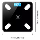 Bascula Balanza Pesa Digital Bluetooth Color Negro