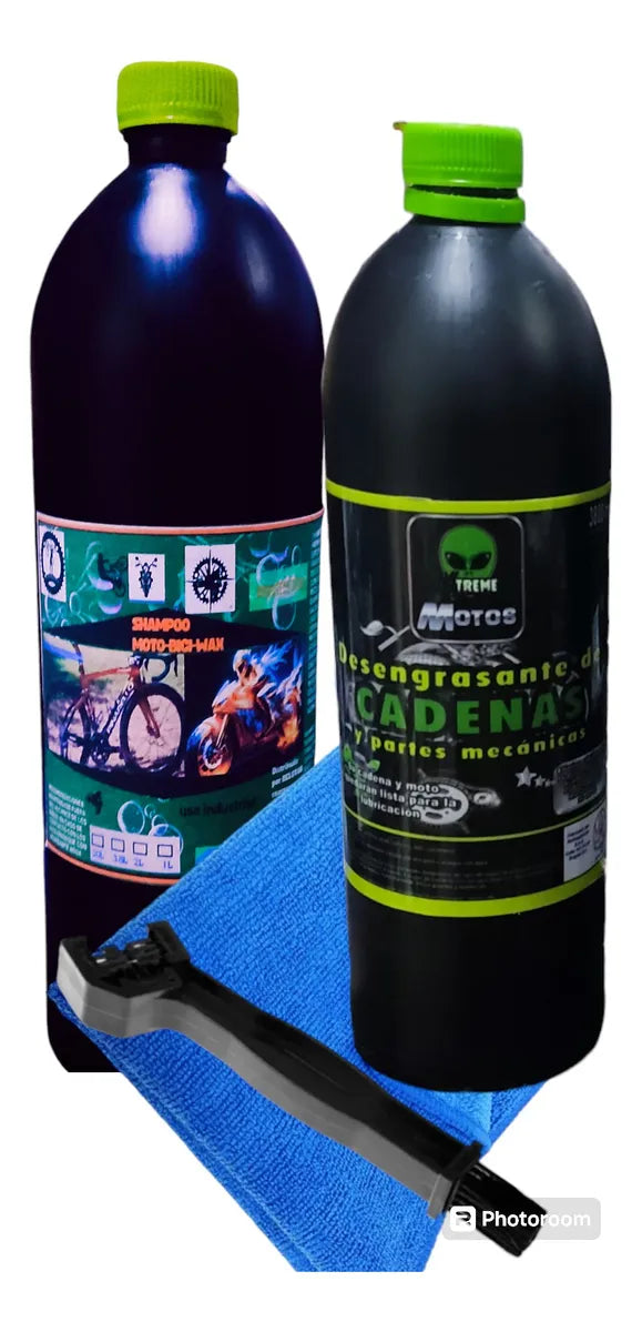 Super Kit Lavado Motos Y Bicicletas