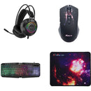 Xtr Ike Cmx-410 4 In 1 Gaming Combo Color del teclado Negro