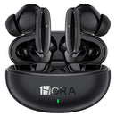 Audífonos in-ear inalámbricos 1Hora AUT205 Negro Auriculares Inalambricos Bluetooth 5.3 con Microfono