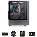 Gabinete Gamer Thermaltake S200 Tg Argb Black 3x120mm Rgb F