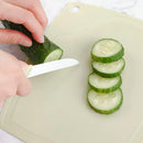 Set Pelapapas Tabla Cuchillo Pelador Frutas Verduras Acero Color Variado