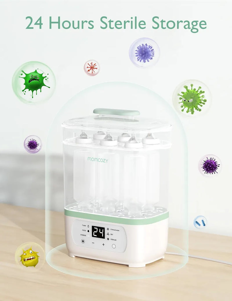 Esterilizador Eléctrico 8 En 1 Para Biberones Y Accesorios D
