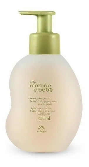 Natura Jabón Líquido De La Cabeza A Los Pies Mamá Y Bebé 200ml
