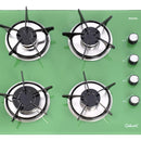 Estufa De Empotrar Vidrio Templado 62x52cm Gas Natural 6675 Color Verde