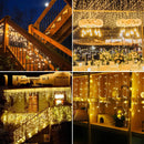 Decoracion Navidena Iluminada Led Exterior 400 Luces