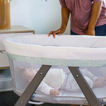 Cuna De Madera Plegable Con Mecedora Portátil - Wallace