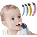 Aspiradora nasal eléctrica segura para bebés, color azul