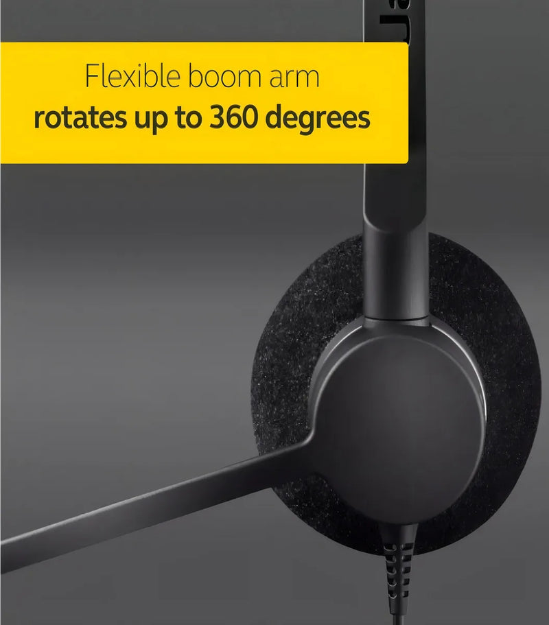 Diadema Con Microfono Jabra Biz 2300 Alambrico Usb Negro /vc