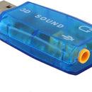 Tarjeta De Sonido 5.1 Externa Usb 2.0 Audio Y Sonido