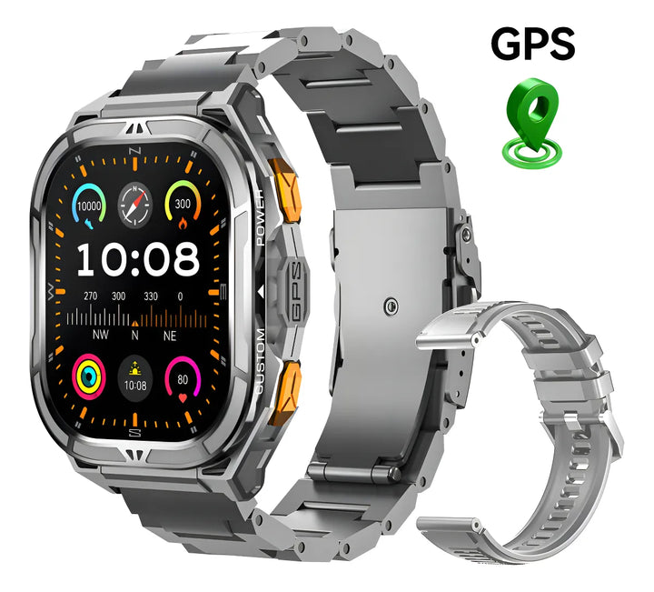 Cubot Smartwatch Reloj Inteligente Gt3 Gps Llamada Impermeable 50m 1.96'' Gris