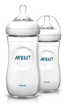 Avent Tetero Biberon Natural 11 Oz 330 Ml X2 Und 3m+