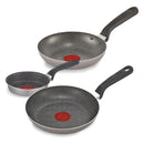 Set De Sartenes Imusa Talent 12, 18 Y 20cm Color Gris