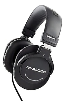 Auriculares De Monitoreo De Estudio M-audio Hdh40 Podcast Y Grabación, Diadema Flexible Y Cable De 2.7 Metros