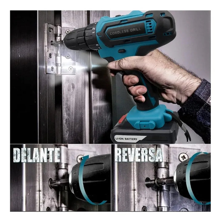 Taladro Inalámbrico Percutor 56 Voltios