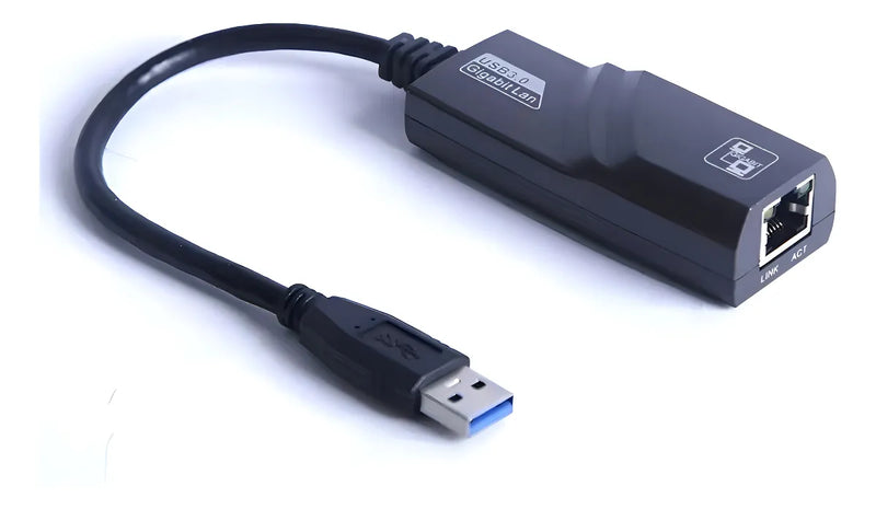 Adaptador Rj45 Usb 3.0 Gigabit Ethernet 10/100mbps