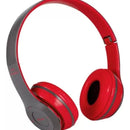 Fone de ouvido over-ear 5.0+EDR P47 rojo