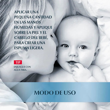 Shampoo Baby Baño Dexpantenol y manteca de karité natural 400ml Eucerin