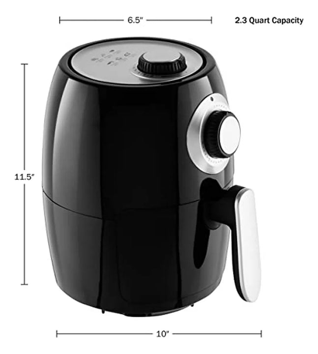 Freidora Eléctrica Air Fryer De 2,3 Cuartos Para Cocinar De