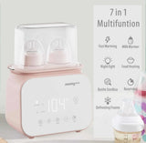 Esterilizador Y Calentador Digital De Biberones Rosado