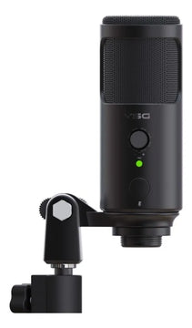 Microfono Gamer Vsg Omkara Condensador Usb Cardioide Mc440 Color Negro