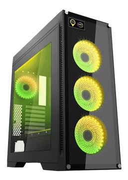 Chasis Gamer Gamemax M911 Rainbow Negro
