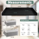 Gldzi Encimera De Lavadora Y Secadora Con 2 Cestas De Almace