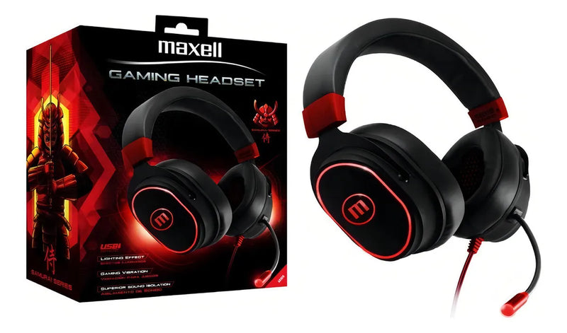 Maxell Audifo Gaming Vibration C/microf