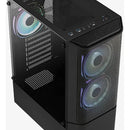Gabinete Gamer Aerocool Quantum Mesh 3 Ventiladores Argb Negro