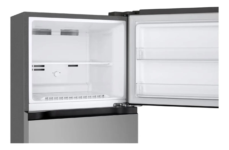 Nevera Lg Top Freezer Linearcooling Multi Air 217 Lt Plata Plateado