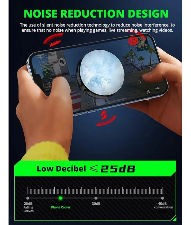 Enfriador De Teléfono Celular, Disipador De Calor De Ventila