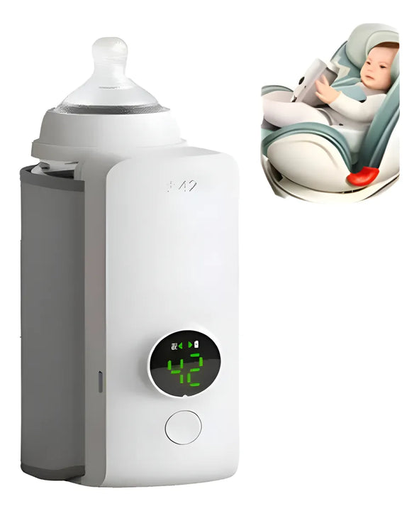 Calentador Portátil De Leche Para Bebé Con Carga Calentador Biberon