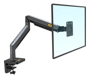 Soporte Flexigas Para Monitores 22 A 40 Nb G45 Usb Color Carbón Mate