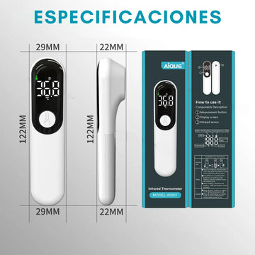 Termometro Digital Para Bebes Infrarrojo Recargable