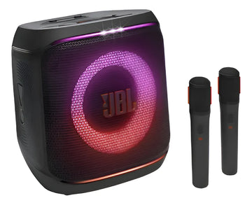 Parlante Jbl Partybox Encore2 Portátil Con 2 Micrófonos 100w Negro
