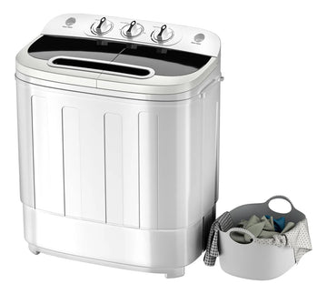 Mini Lavadora Compacta De Carga Superior De Doble Tina