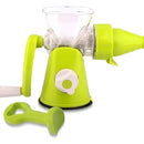 Extractor Exprimidor Manual De Frutas Y Verduras De Manivel Verde