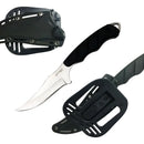 Cuchillo Tactico De Espiga Completa De 9 Pulgadas Con Funda