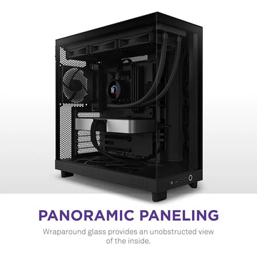 Nzxt H6 Flow | Cc-h61fb-01 | Caja Compacta De Flujo De Aire Black