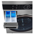 Torre De Lavado LG 25kg/22kg Aidd Turbowash360 Steamtm Plata Plateado