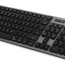 Teclado Bluetooth Ihome Imack | Diseño Elegante | Teclas Mac Teclado Gris/negro