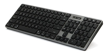 Teclado Bluetooth Ihome Imack | Diseño Elegante | Teclas Mac Teclado Gris/negro